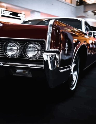 Fast Muscle Car Paint By Numbers