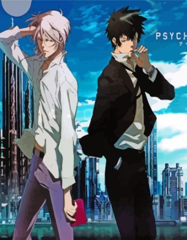 Shinya Kogami Anime Paint By Numbers