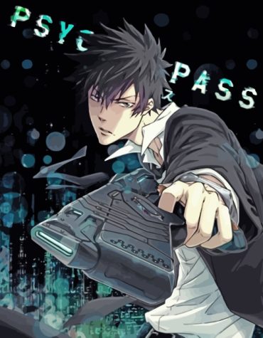 Shinya Kogami Anime Paint By Numbers