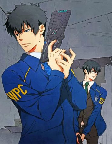 Shinya Kogami Anime Paint By Numbers