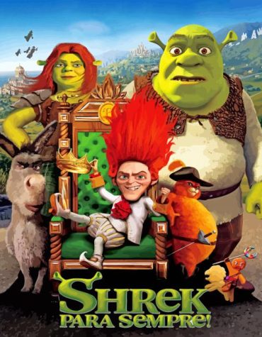 Shrek Movie Adventure Paint By Numbers