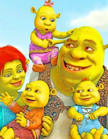 Shrek Cartoon Characters Paint By Numbers