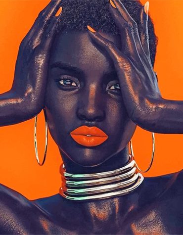 Shunu Gram African Woman Paint By Numbers