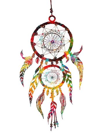 Colorful Dream Catcher Art Paint By Numbers