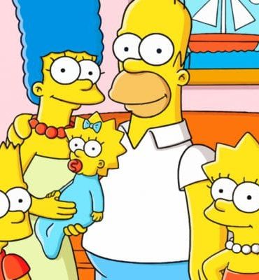 The Simpsons Cartoon Paint By Numbers