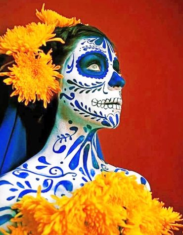 Abstract Beauty Skull Paint By Numbers