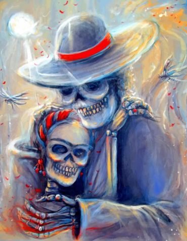 Skulls Skeleton Painting Paint By Numbers