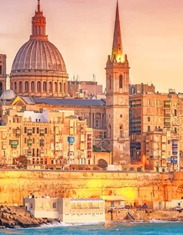 Malta's Stunning View Paint By Numbers