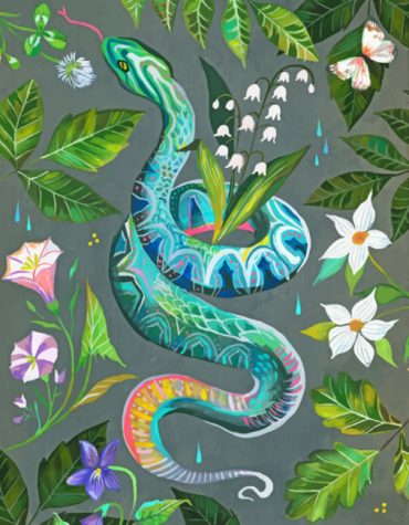 Sensational Snake Paint By Numbers