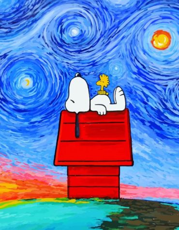 Snoopy Cartoons Paint By Numbers