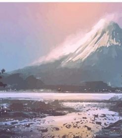 Mountain Peak Nature Paint By Numbers