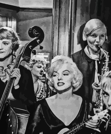 Some Like It Hot Film Stars Paint By Numbers