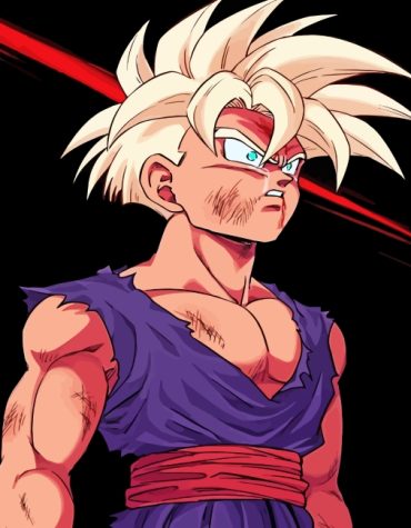 Son Gohan Saiyan Warrior Paint By Numbers