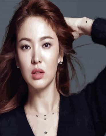 Song Hye Kyo Famous Actress Paint By Numbers