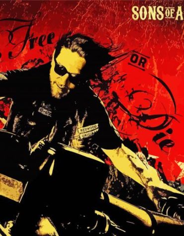 Sons Of Anarchy Bikers Paint By Numbers