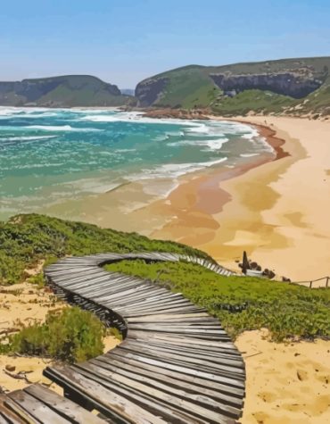 Seascape Plettenberg Bay Paint By Numbers