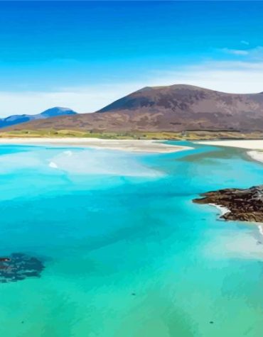 South Wales Coastal Scenery Paint By Numbers