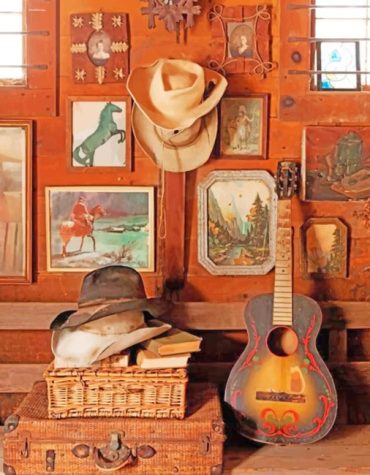 Vintage Western Aesthetic Paint By Numbers