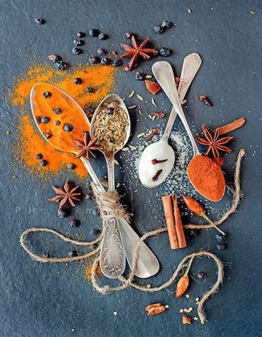 Creative Spices Still Life Paint By Numbers