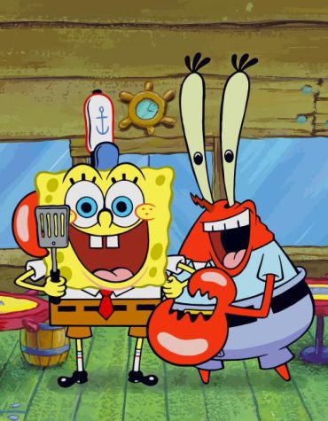 Spongebob Squarepants Lobster Fun Paint By Numbers