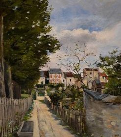 Montmartre Spring Scene Paint By Numbers