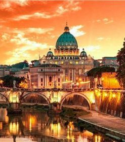 St Pierre Basilica Architecture Paint By Numbers