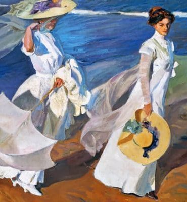 Women On Beach Sorolla Paint By Numbers
