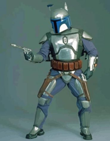 Star Wars Jango Fett Paint By Numbers