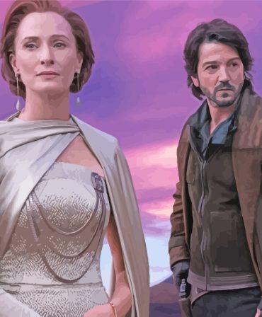 Andor Series Star Wars Characters Paint By Numbers