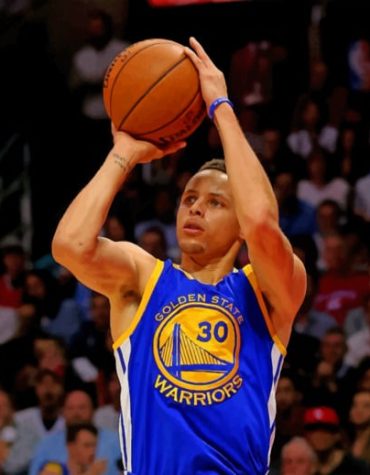 Stephen Curry Basketball Paint By Numbers