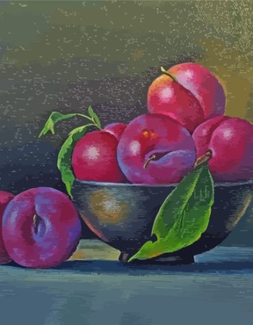 Still Life Fruit Paint By Numbers