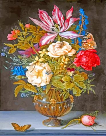 Ambrosius Bosschaert Flower Paint By Numbers