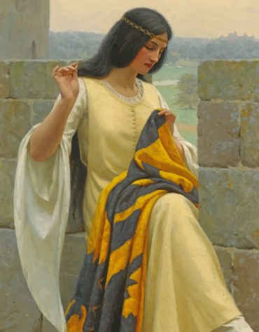 Edmund Leighton Women Paint By Numbers