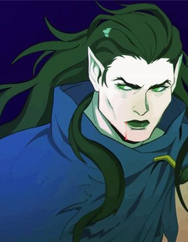 Striga Castlevania Anime Paint By Numbers