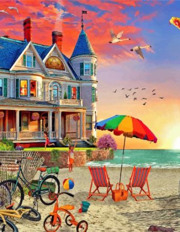 Summer Seascapes Vacation Paint By Numbers