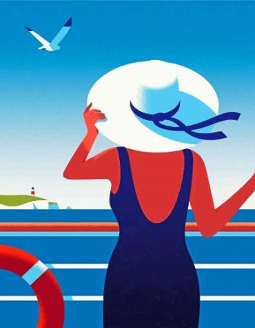 Summer Holiday Woman Paint By Numbers