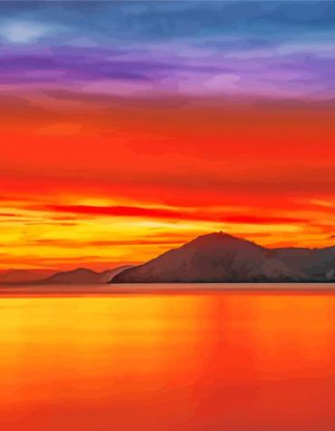 Levante Beach Seascape Paint By Numbers