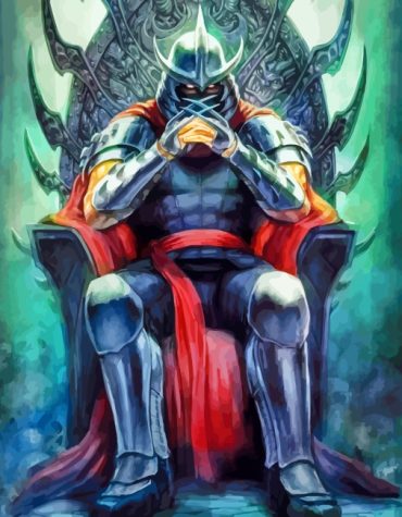 Super Shredder Ninja Turtles Paint By Numbers