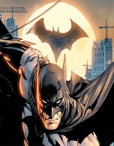 Batman Superhero Cartoon Paint By Numbers