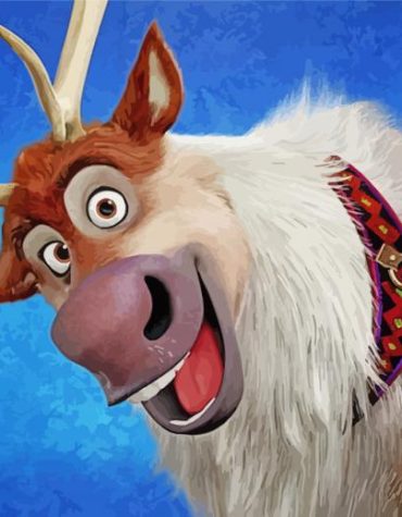 Sven Frozen Painting Kit Paint By Numbers