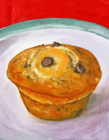 Sweet Muffin Delight Paint By Numbers