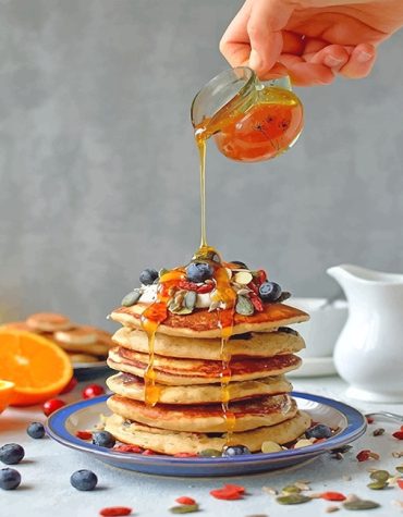 Sweet Pancake Delight Paint By Numbers