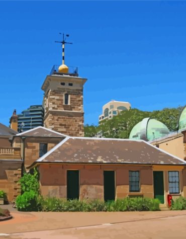 Sydney Landscape Paint By Numbers