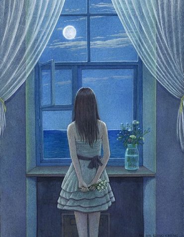 Moonlit Nightscape Paint By Numbers