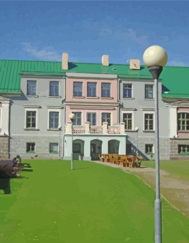 Talsi Museum Castle Paint By Numbers