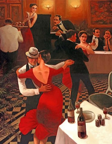 Tango Dance Vintages Paint By Numbers
