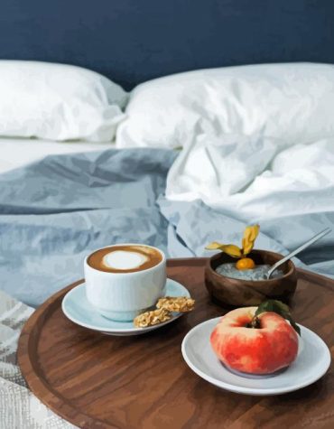 Tasty Bedtime Breakfast Paint By Numbers