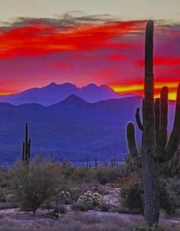 Tatacoa Desert Sunset Paint By Numbers