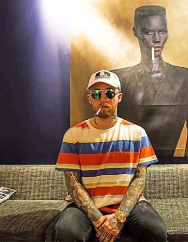 Mac Miller Rap Icon Paint By Numbers