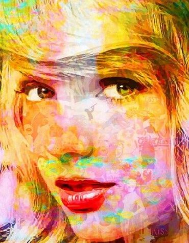 Taylor Swift Celebrity Fun Paint By Numbers